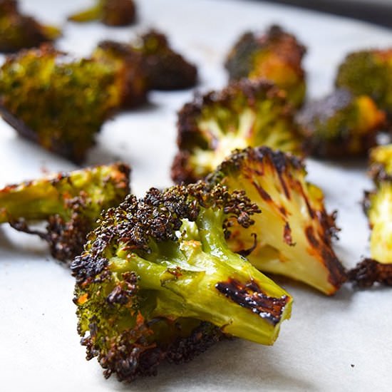 Crispy And Cheesy Roasted Broccoli - Recipe photo by ADkitchen