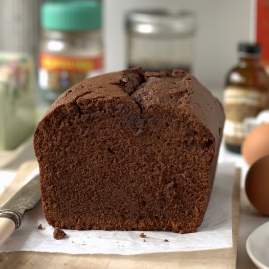 chocolate mocha quick bread - Recipe photo by davebakes