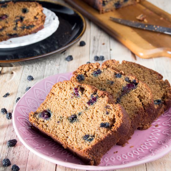 Vegan blueberry cake - Recipe photo by lipodve