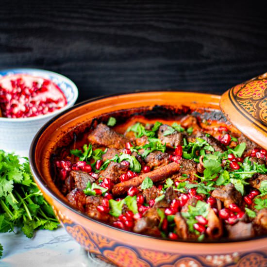 Moroccan Lamb & Apricot Tagine - Recipe photo by GradFood