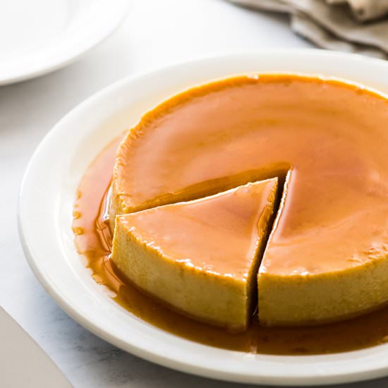Easy Flan Recipe - Recipe photo by isabeleats
