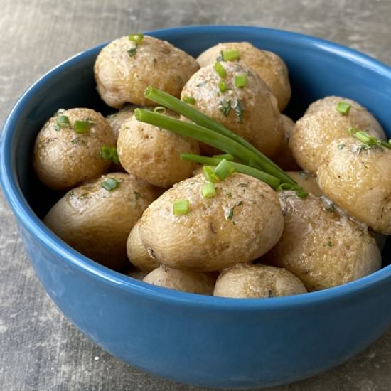 Instant Pot Ranch Salt Potatoes - Recipe photo by theshortordercook
