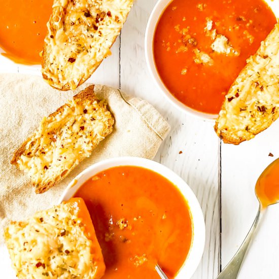 The best homemade tomato soup - Recipe photo by katethebaker