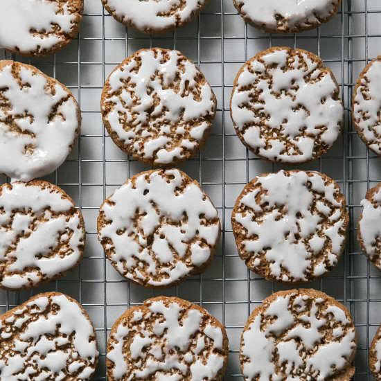 Iced Oatmeal Cookies - Recipe photo by acozykitchen