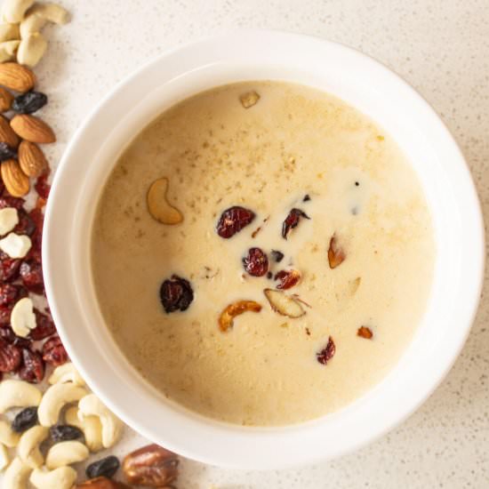 Proso millet payasam - Recipe photo by Organicfoods
