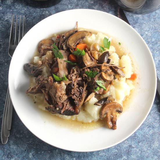 Red Wine Braised Short Ribs - Recipe photo by Cooking Chat