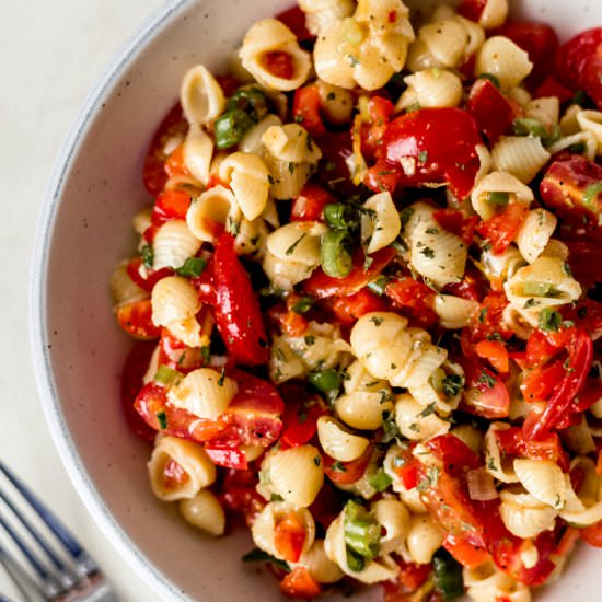 Lemon Pasta Salad - Recipe photo by Simplylakita