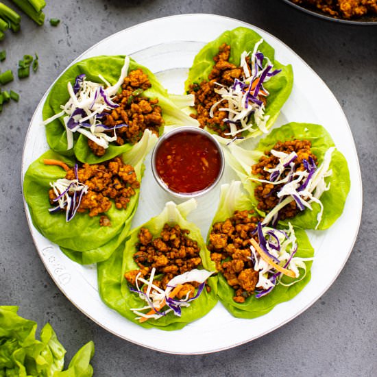 Curry Chicken Lettuce Wraps - Recipe photo by Butter Be Ready