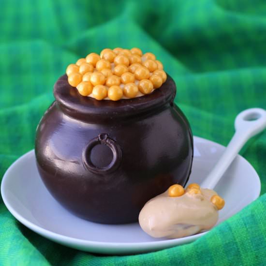 Chocolate Pot of Gold - Recipe photo by Hungry Happenings