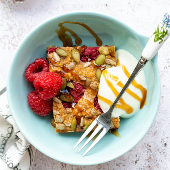 Healthy Baked Oats - Recipe photo by supergoldenbakes