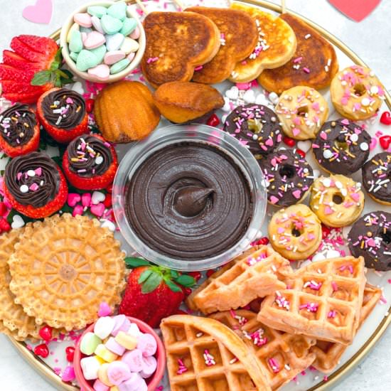 Dessert Hummus Brunch Board - Recipe photo by Wearenotmartha
