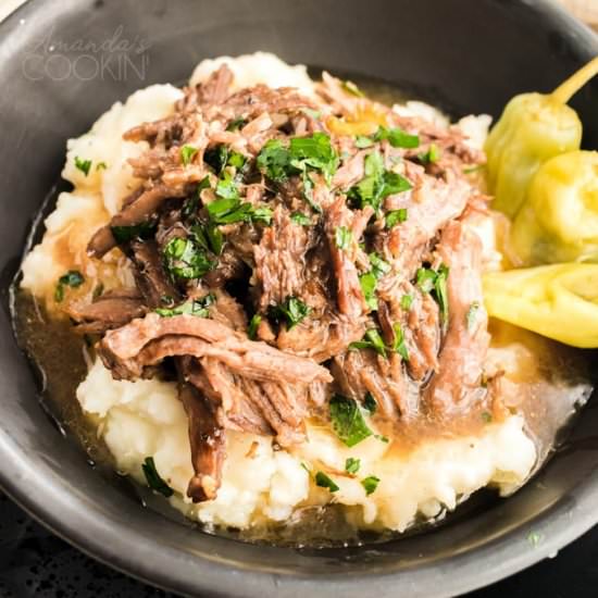 Mississippi Pot Roast - Recipe photo by amandascookin