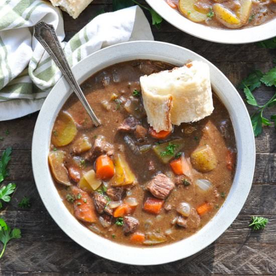 Irish Stew - Recipe photo by The Seasoned Mom