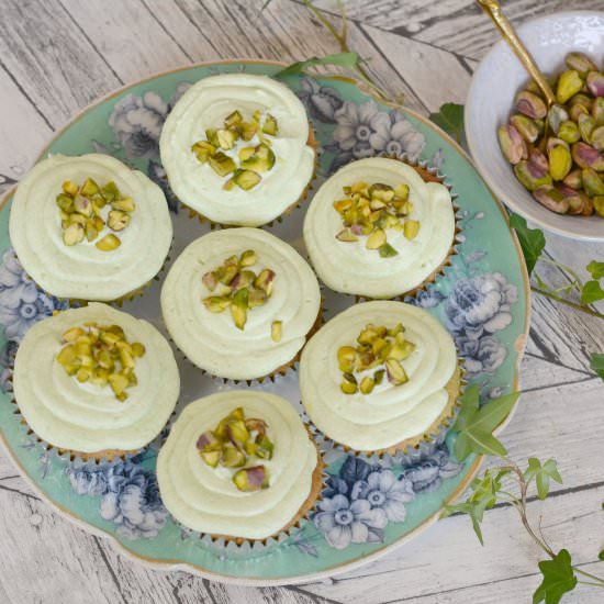 Pistachio Cupcake Recipe - Recipe photo by VintageFrills