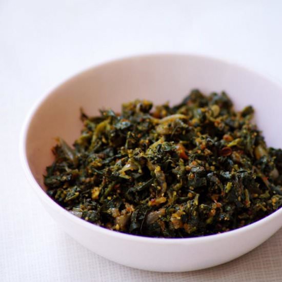 Water Amaranth Leaves Stir Fry - Recipe photo by blend with spices