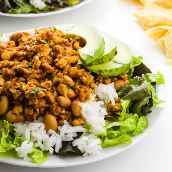 Vegan Chipotle Sofritas Recipe - Recipe photo by NamelyMarly