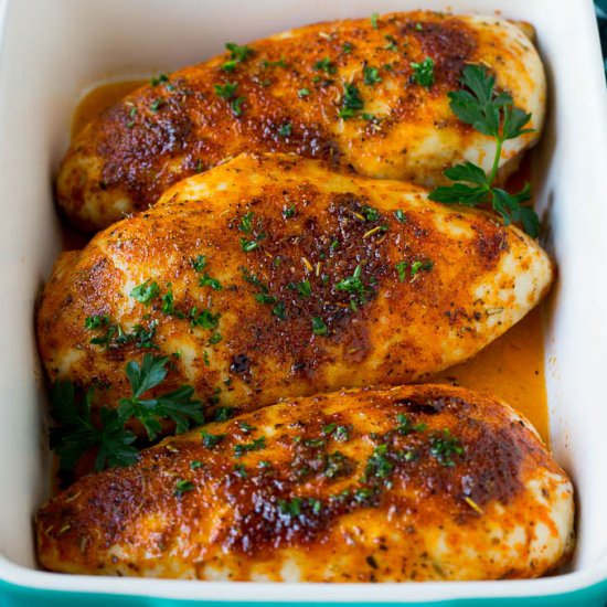 Baked Chicken Breast - Recipe photo by dinneratthezoo