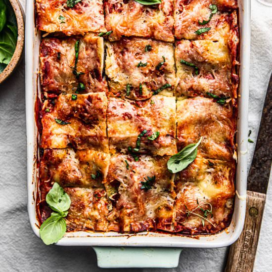 HEALTHY VEGETABLE LASAGNA GF - Recipe photo by nattwrobel