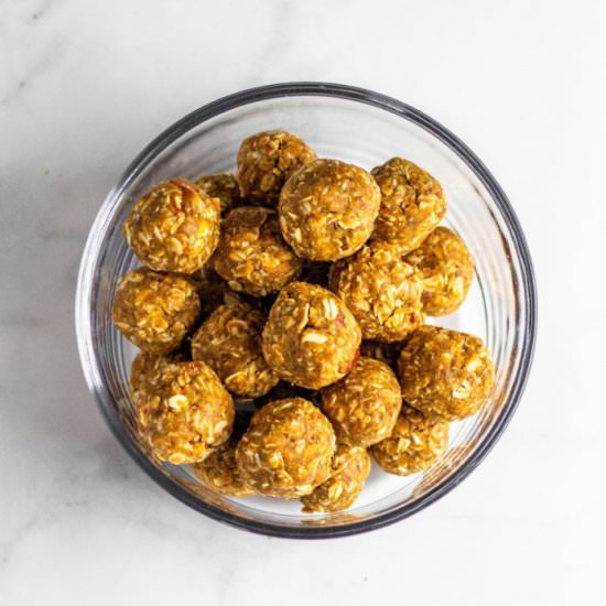 Healthy Lactation Bites - Recipe photo by tararochfordnutrition