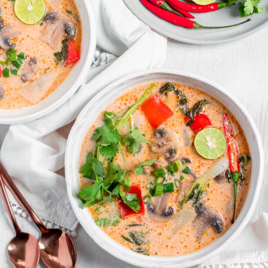 Tom Kha Soup - Recipe photo by SprinklesandSeaSalt