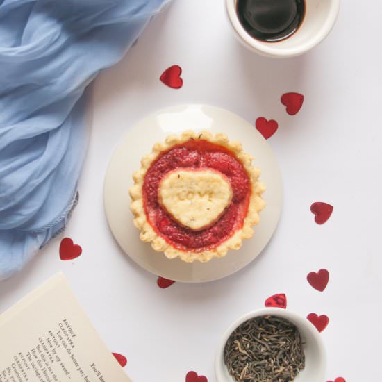 Jasmin tea tart - Recipe photo by Lapiccolaquaglia