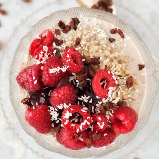 Spiced Buckwheat Porridge - Recipe photo by littlesugarsnaps