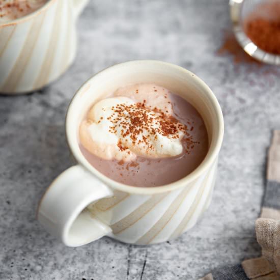(EASY!) Healthy Hot Chocolate - Recipe photo by FromScratchFast