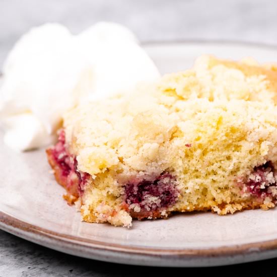 German Cherry Crumble - Recipe photo by cheerfulcook