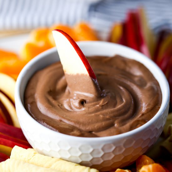 Vegan Cashew Chocolate Dip - Recipe photo by Yay For Food