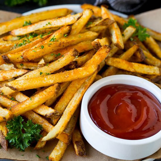 Baked French Fries - Recipe photo by dinneratthezoo