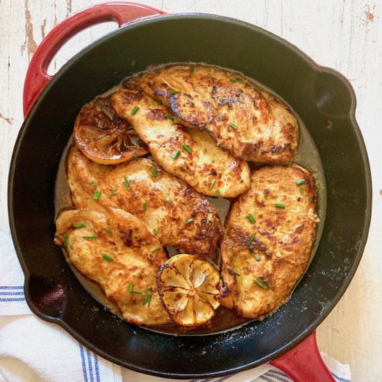 Easy Honey-Dijon Chicken Cutlets - Recipe photo by marilenaskitchen