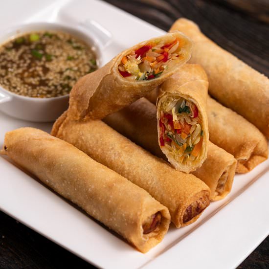 Vegetable Egg Rolls-Fried or Baked - Recipe photo by Home Cooking Adventure