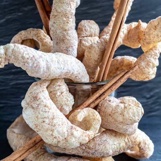 Keto Churro Pork Rinds - Recipe photo by Lowcarb-nocarb