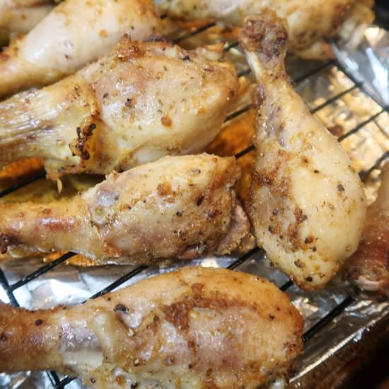 Oven Baked Chicken Legs - Recipe photo by alexisdle
