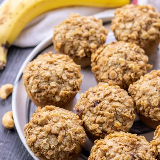 Banana Oat Blender Muffins - Recipe photo by whippeditup