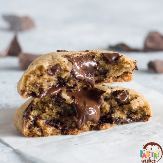 Ultimate Chocolate Chunk Cookies - Recipe photo by PastryWishes