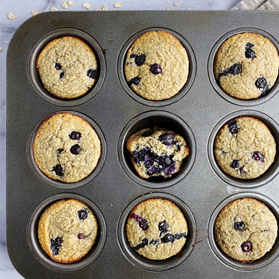 Gluten Free Blueberry Muffins - Recipe photo by bpoulsonrd
