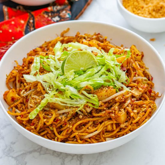 Malaysian Fried Noodles (Mee Goreng) - Recipe photo by wokandskillet