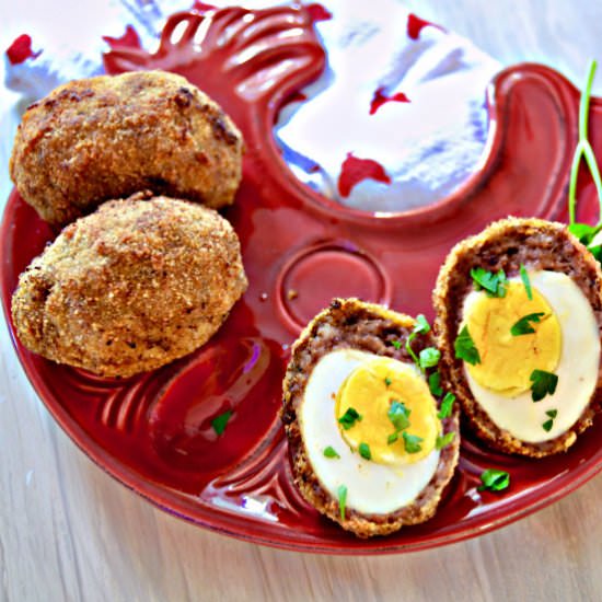 Scotch Eggs - Recipe photo by Kitchengetaway