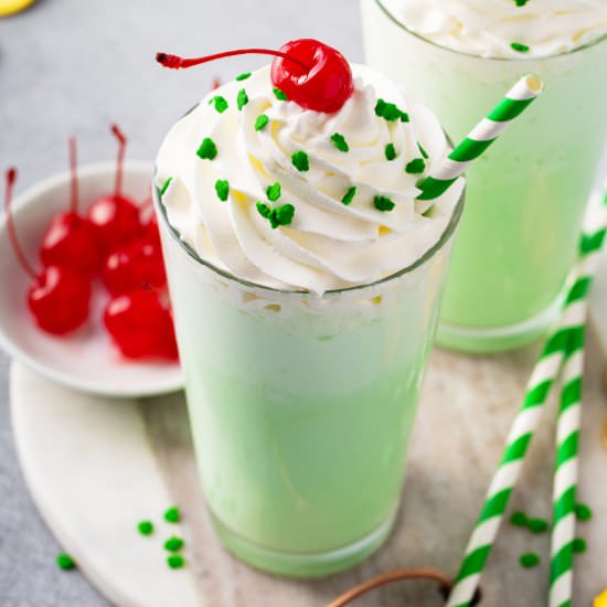 Shamrock Shake - Recipe photo by bellyfull