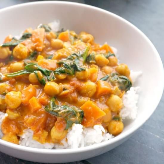 Coconut Chickpea Curry - Recipe photo by mygorgeousrecipes