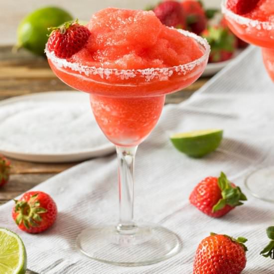Strawberry Margarita - Recipe photo by TheRecipeFairy