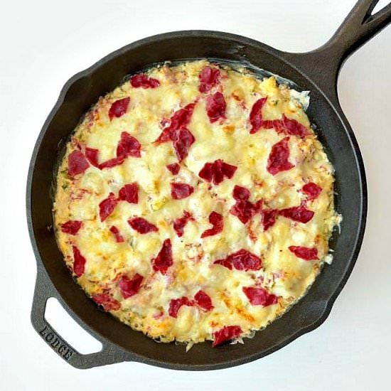 KETO REUBEN DIP RECIPE - Recipe photo by Stylish Cravings