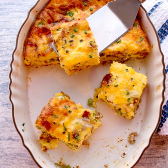 Low Carb Breakfast Casserole - Recipe photo by KrazyKitchenMom