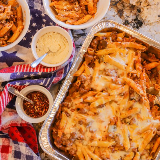 Baked Penne Pasta - Recipe photo by HIldaskitchenblog
