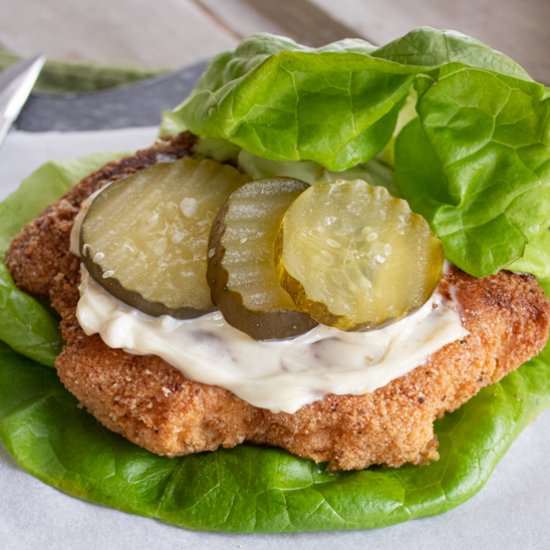 copycat Chick-fil-A sandwich - Recipe photo by forkfreedom