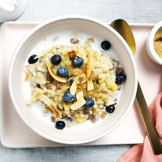 1-Pot Barley Porridge - Recipe photo by notnotnutritious