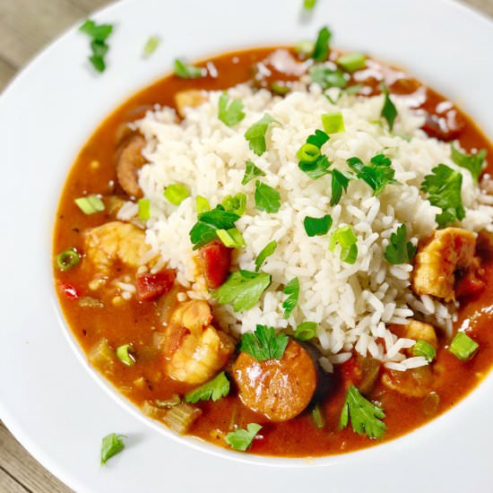 One Pot Cajun Gumbo - Recipe photo by Ereese