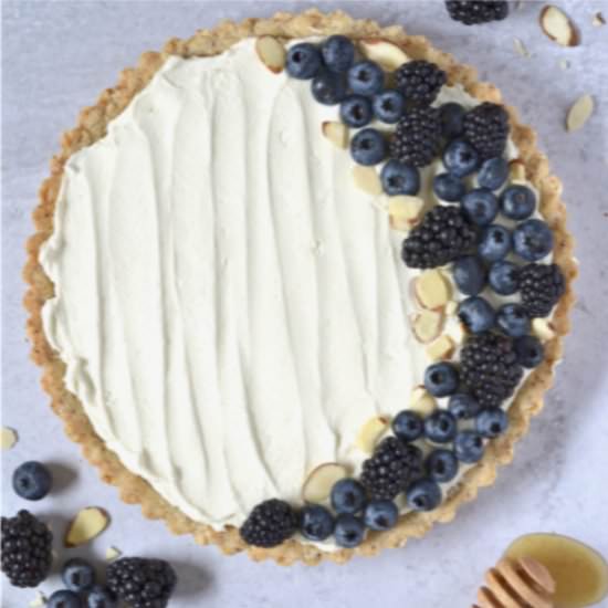 Almond Berry Mascarpone Tart - Recipe photo by TwoSugarBugs