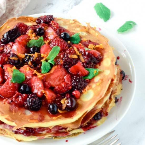 Pancake Cake - Recipe photo by larderlove